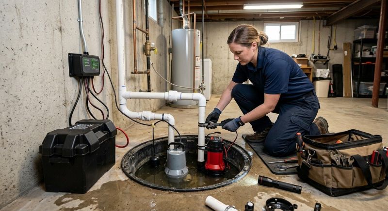 Ejector Pump Installation in Auburn, AL