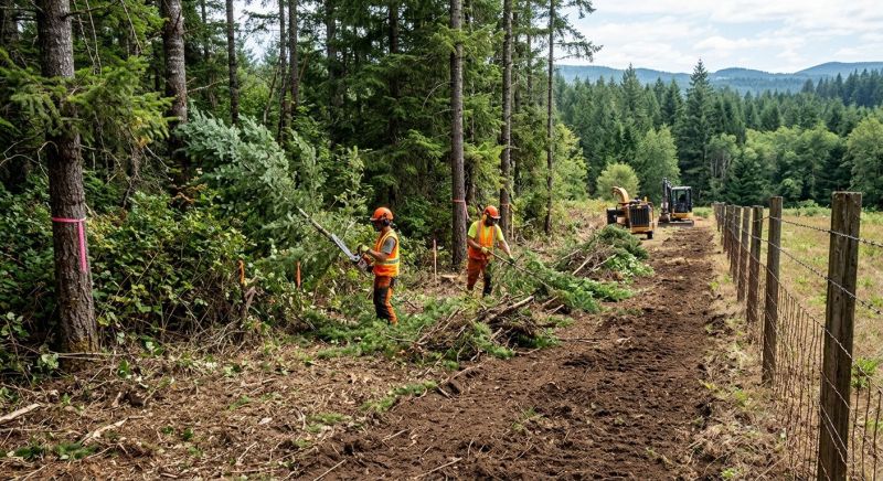 Field Clearing in Marietta, GA