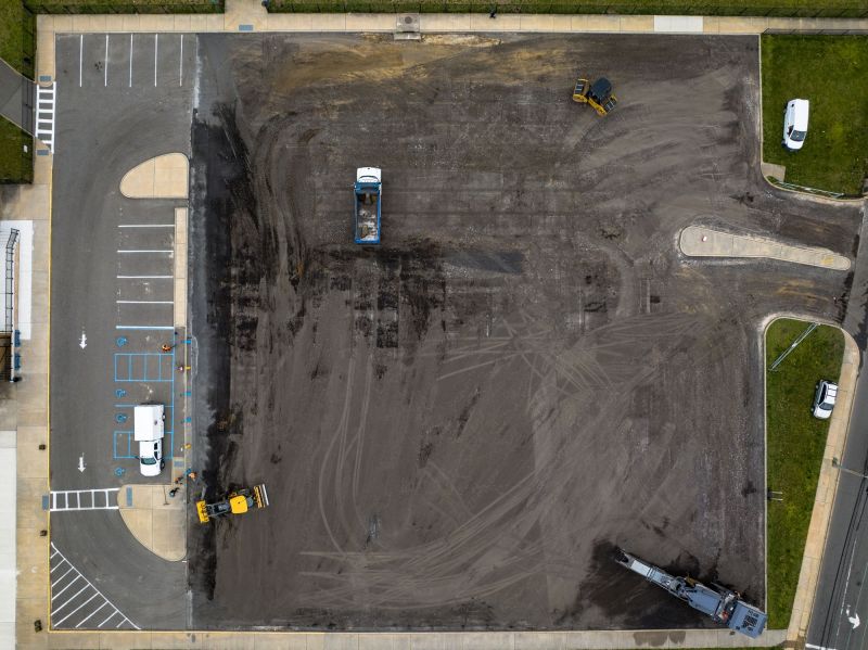 Parking Lot Gravel Repair in Canton, GA