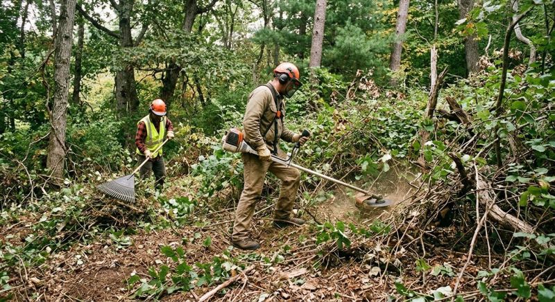 Pine Tree Clearing in Marietta, GA