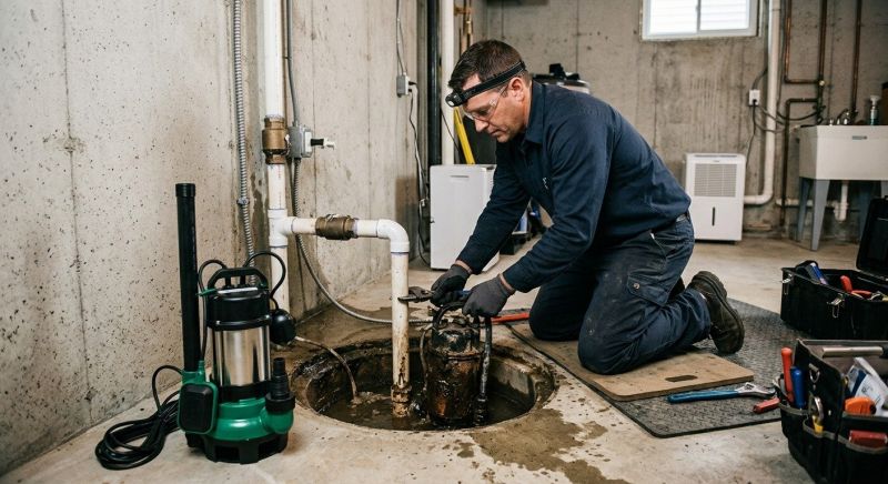 Sump Pump Installation in Dothan, AL